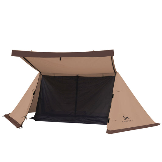 TOMOUNT パップテント ポーランド軍幕 TC素材 4シーズン適用 ソロ テント