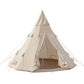 TOMOUNT ワンポールテント 3M TC テント 豪華型 ポリコットン キャンプ テント 3-5人 簡単設営