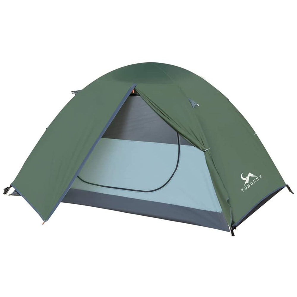 TOMOUNT テント ソロ キャンプ 1-2人用 二重層 自立式 耐水圧3000mm 通気 防風 軽量 コンパクト